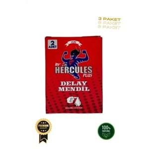 Zrox Hercules Delay Mendil, Mendil 3'lü Paket, Karanfil Yağı