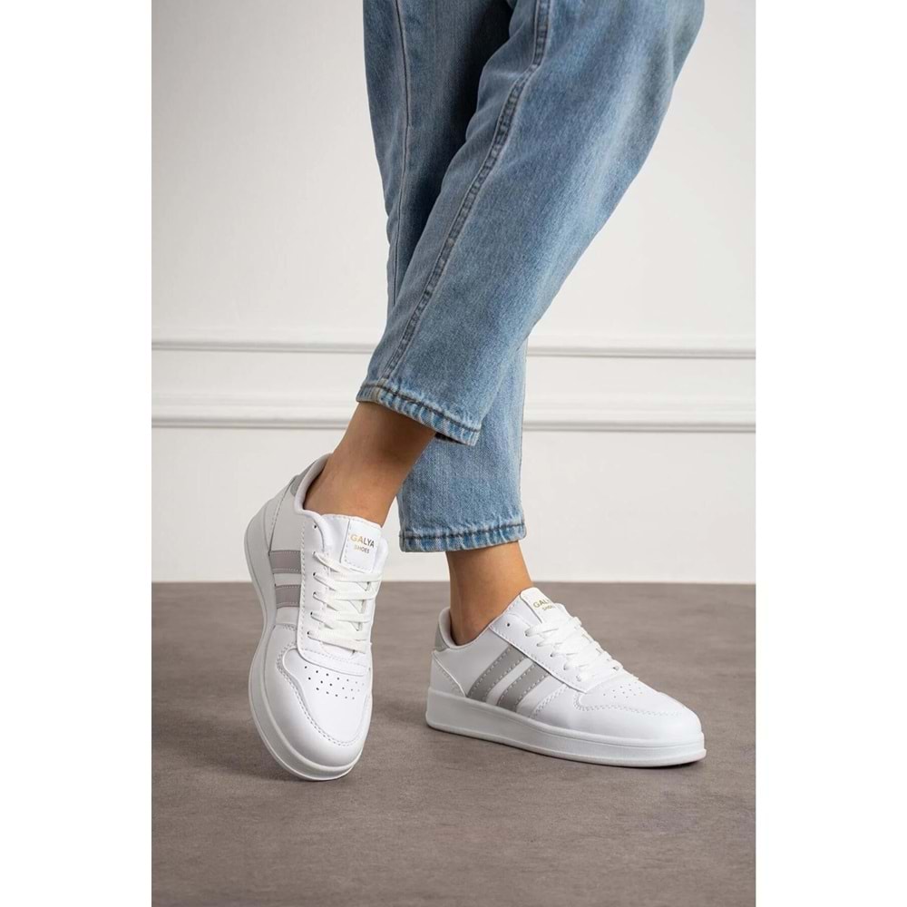 galya shoes Unisex Spor Ayakkabı Günlük Iki Bant Sneakers