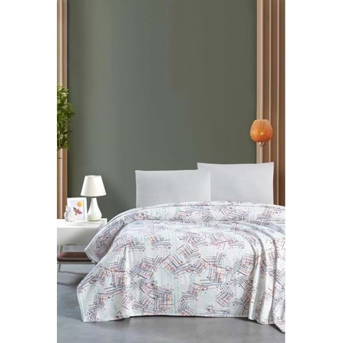 Mulberry Aneas Tek Kişilik Pike Yatak Örtüsü 170 X 230