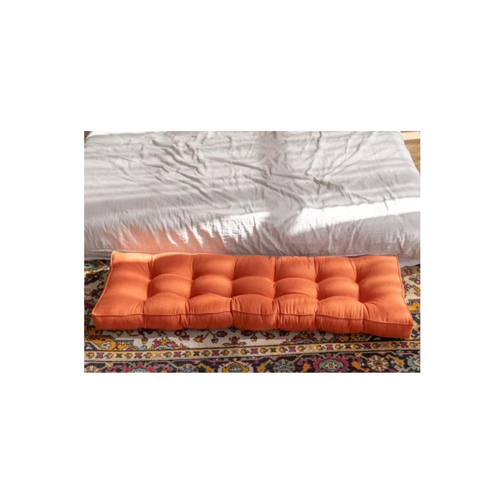 FABRİCAHOME 120x50 cm Kenarlı Yanlı Dikim Fermuarlı Dekoratif Minder