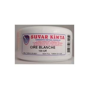 Suvar Kimya Beyaz Balmumu (Cire Blanche) 100 gr