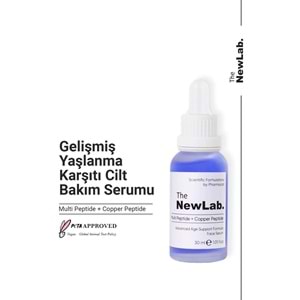 The NewLab Gelişmiş Yaşlanma Karşıtı Cilt Bakım Serumu (MULTİ PEPTİDE COPPER PEPTİDE %1)