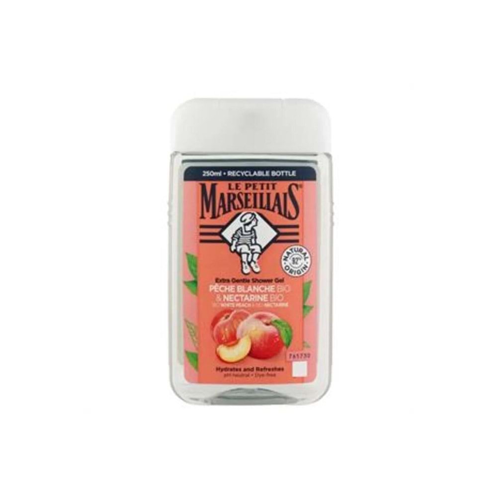 Le Petit Marseillais Duş Jeli Beyaz Şeftali ve Nektarin 250 ml