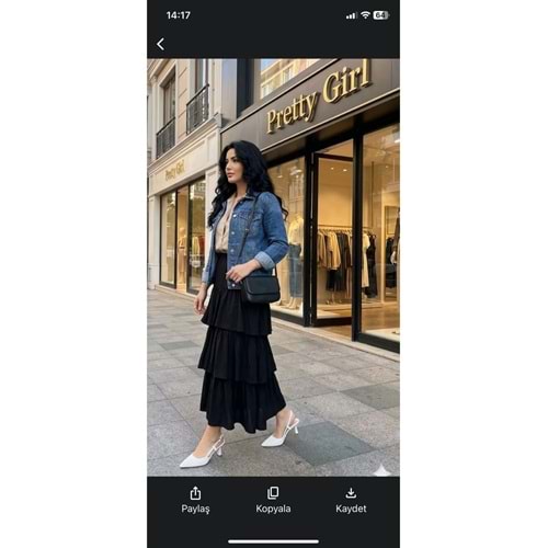 Kadın Beyaz Rengi Stiletto Yanları Açık Bantlı Sivri Burun Klasik Topuklu Ayakkabı