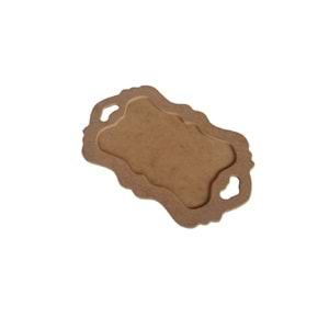 Altınyapı Hobi Market DİKDÖRTGEN MÜGE TEPSİ MDF