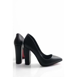 HAYYSHOES Stiletto Kalın Topuklu Ayakkabı