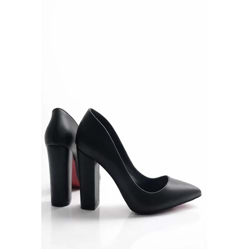HAYYSHOES Stiletto Kalın Topuklu Ayakkabı
