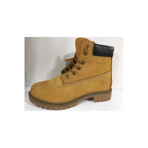 Unisex Sarı Deri Bot