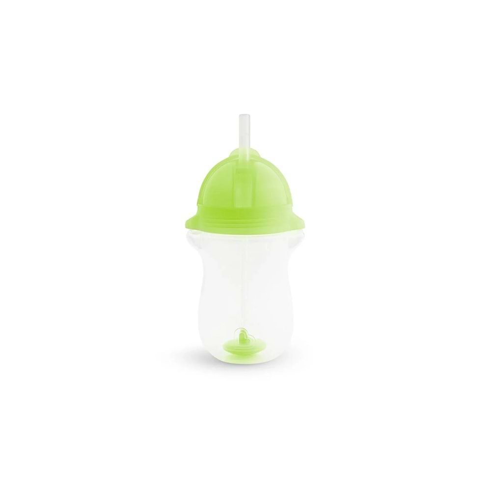 Munchkin Tıklama Kilitli Uçlu Pipetli Alıştırma Bardağı, 12ay , 296ml, 1 Adet