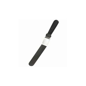 Eğik Pasta Krema Sıvama Spatulası Oval Uçlu