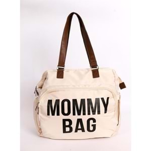 MOMMY BAG ANNE BEBEK BAKIM ÇANTASI KREM