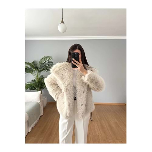 ALVOR ZR COLLECTION KISA SUNİ KÜRK KABAN