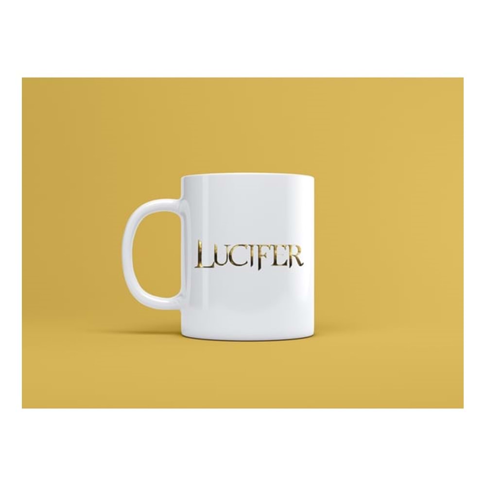 Lucifer Baskılı Kupa Bardak