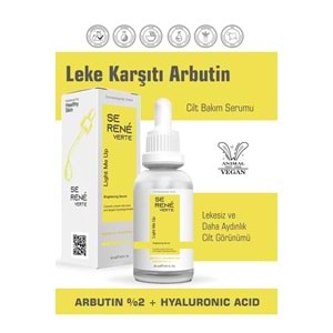 Se Rene Verte Leke Karşıtı Arbutin Cilt Bakım Serumu 30 Ml (Arbutin %2 + Hyaluronic Acid)