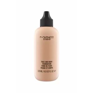 Mac Suya Dayanıklı Doğal Saten Bitişli Fondöten - Studio Face And Body Foundation N2 - 120ml