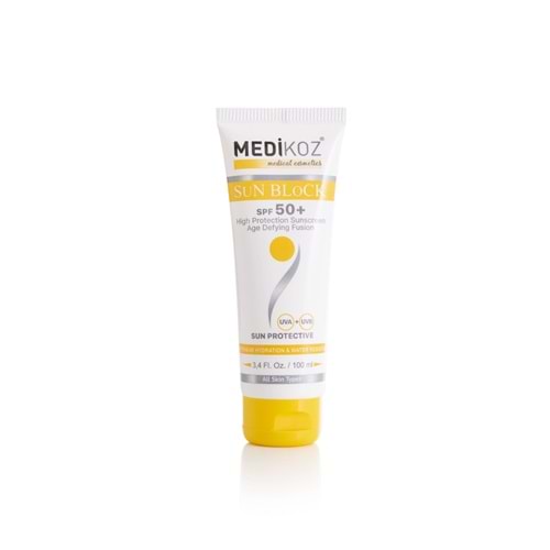 Medikoz Sun Block SPF50+ (Renksiz) 100ml
