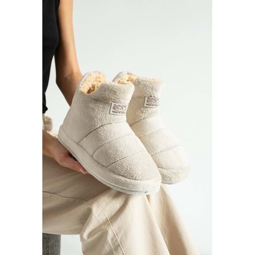 star shoes Pofuduk Kadın Panduf Ev Botu