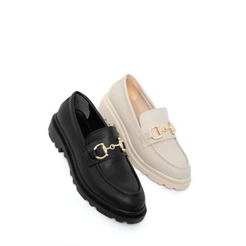 SOHO Siyah Kadın Loafer Ayakkabı 21050