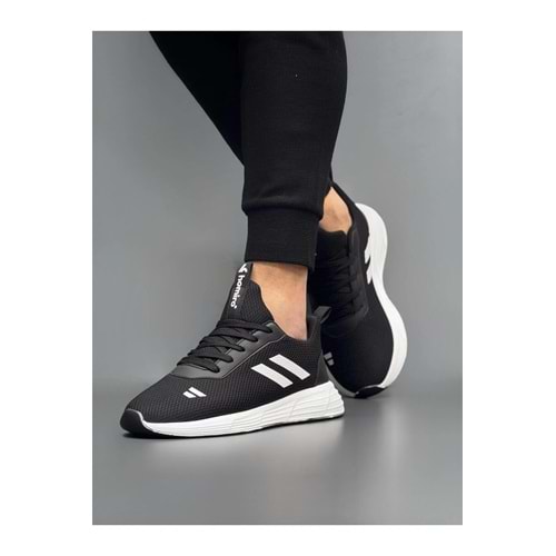 Unisex Bağcıklı Triko Poli Taban Spor Ayakkabı