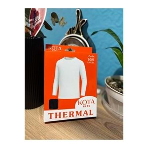Kotaro Isaka Çocuk Unisex Termal Uzun Kol Body Içlik