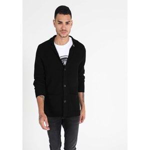 Colins Regular Fit Erkek Siyah Hırka