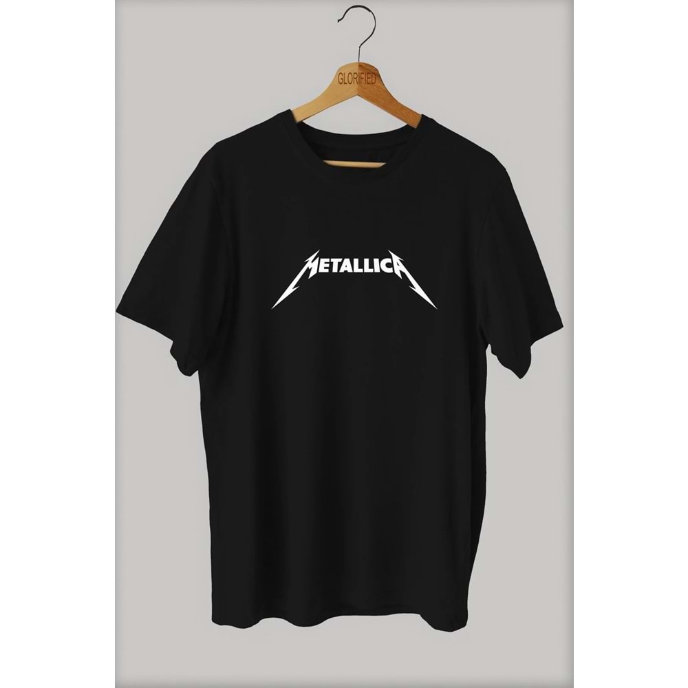 Adrift -wed Metallica Baskılı Oversize T-shirt ( Tişört )sokak Tarz