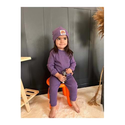 BAHNUR BEBEK ÇOCUK BERELi ALT ÜST UNiSEX TAKIM SET