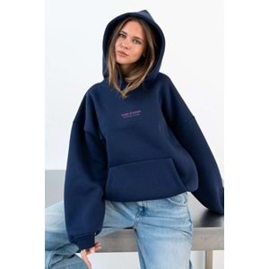 The Champ Clothing Kadın Oversize Sweatshirt Hoodie CHMP STUDIOS