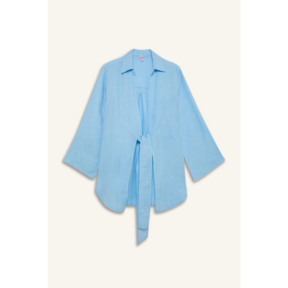 Defacto Kadın Beachwear B7333Ax BLUE