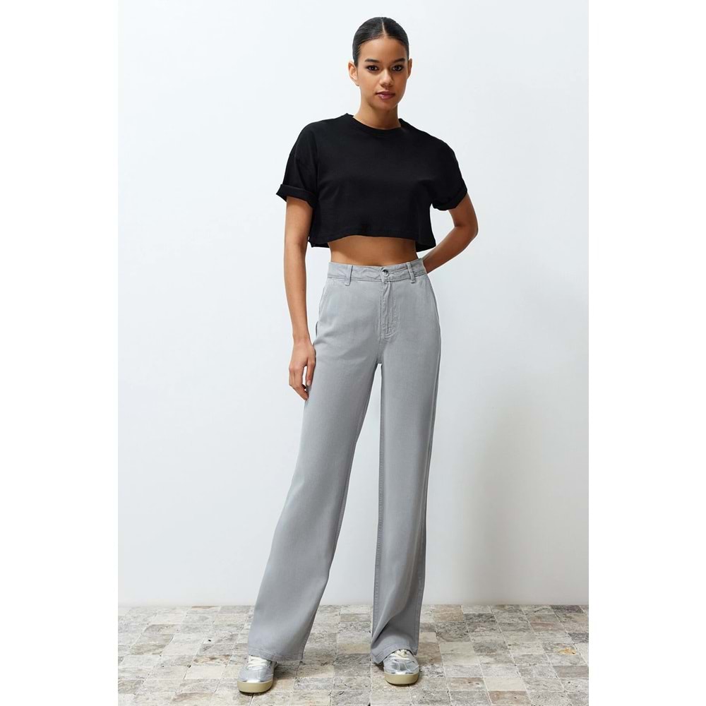 Trendyolmilla Düşük Bel Wide Leg Jeans