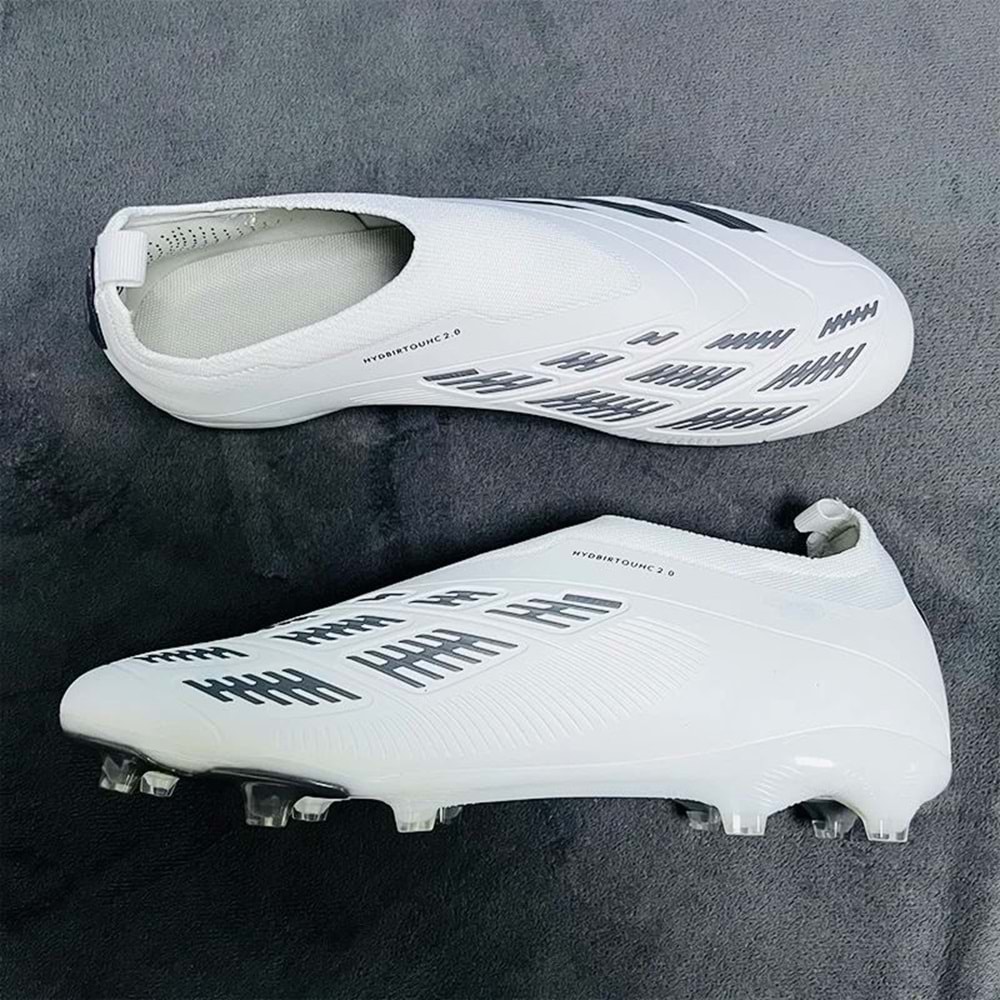 Dantelsiz Erkek Ayakkabı SLIP-ON Kaymaz Çim Futbol Kramponları Çocuklar için TF/FG Eğitim Kramponları Chuteira Campo