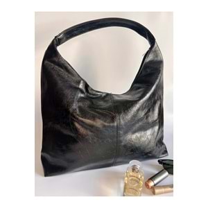 Dressy Luna Hobo Model Siyah Omuz Ve Kol Çantası