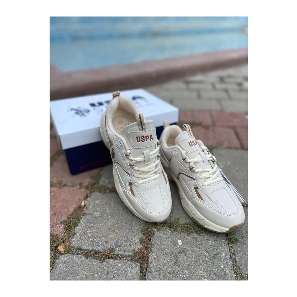 U.S. Polo Assn. U.S. POLO ORTABETİK CİLT SPOR AYAKKABI