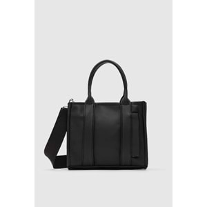 Shule Bags Miles Tote Bag Siyah