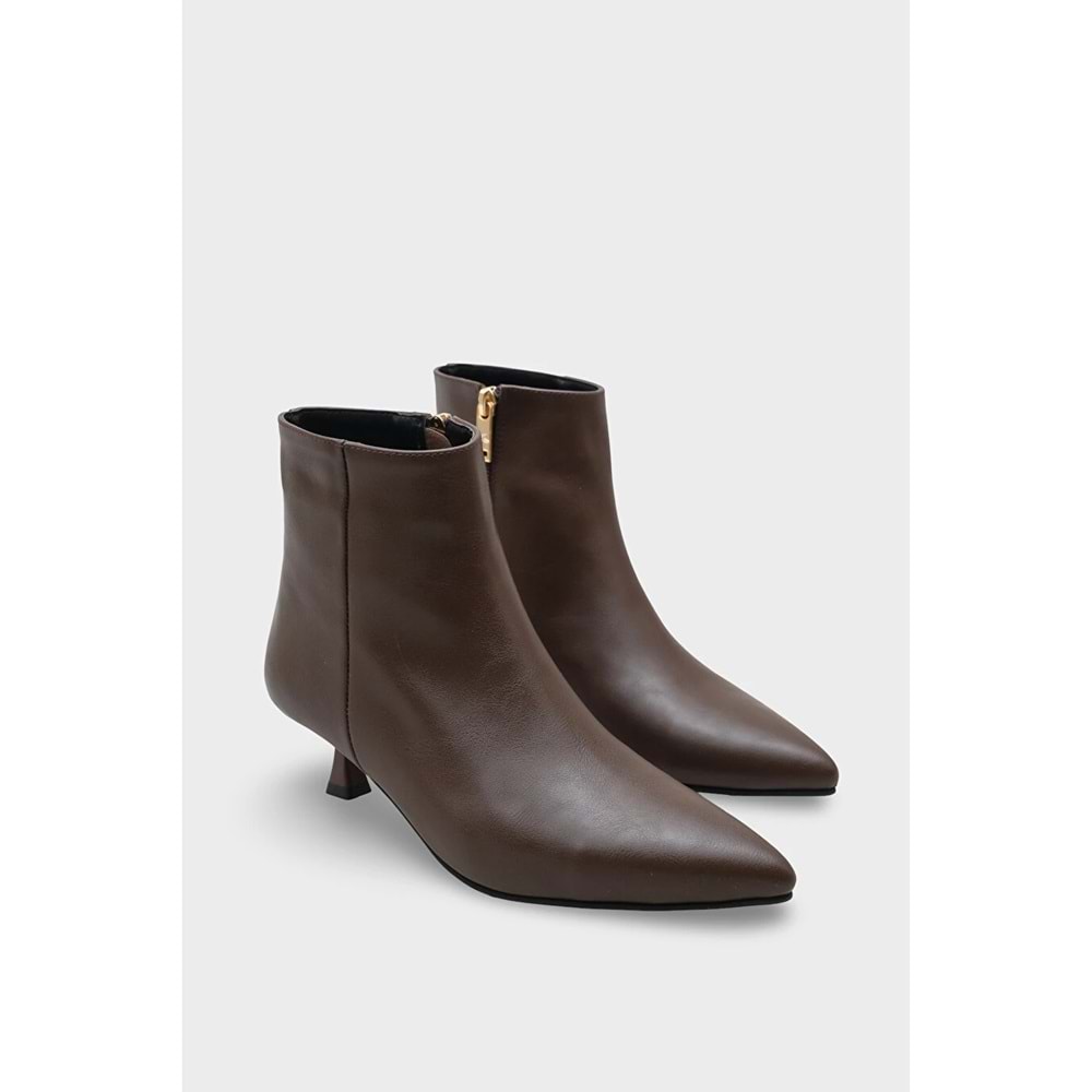 LC WAIKIKI Capone Outfitters Kahverengi Essie Kadın Bot