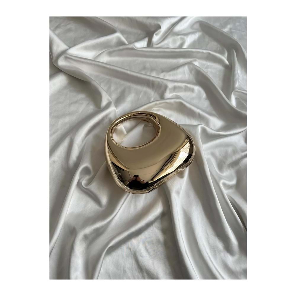Mirror Model El Ve Kadın Omuz Çantası Gold