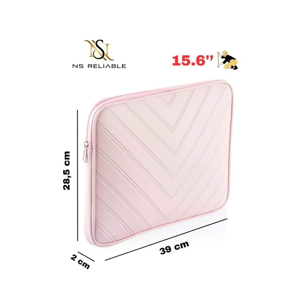 NS reliable NS MacBook Air/Pro Uyumlu 15-15.6 İnç Darbeye Dayanıklı Laptop Çantası - Evrak ve Notebook Çantası