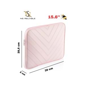 NS reliable NS MacBook Air/Pro Uyumlu 15-15.6 İnç Darbeye Dayanıklı Laptop Çantası - Evrak ve Notebook Çantası