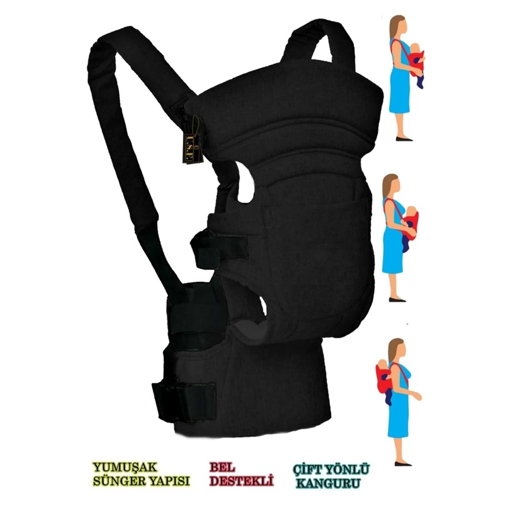 Bebek Taşıma Kangurusu Ergonomik Lüx Bebek Taşıyıcı Kanguru