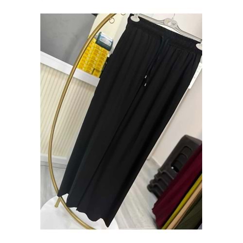 CUPRO KUMAŞ BELİ LASTİKLİ PANTOLON