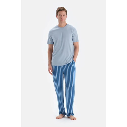 Açık Mavi Pantolon Pijama