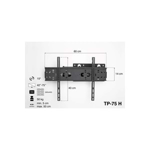 T-Port TP-75H DUVAR ASKI APARATI