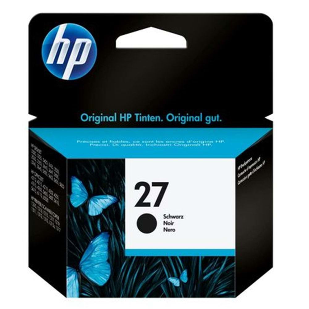 HP 27 C8727A Siyah Orijinal Kartuş