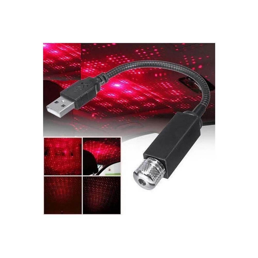 Usb Led Atmosfer star Lambası, Mini Disko gibi