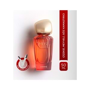 Imprime Muse EDP Kadın Parfüm 50ml | Çiçeksi ve Meyveli | Frenk Üzümü, Lavanta, Yasemin, Vanilya, Misk, Amber