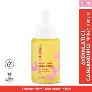 Olalab Leke Karşıtı Aydınlatıcı Alpha Arbutin Cilt Serumu 30 ml