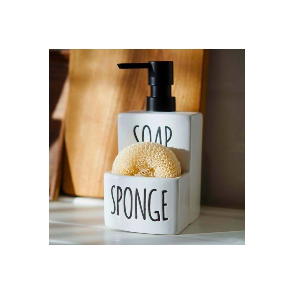 Soap Sponge Sıvı Sabunluk ve Süngerlik