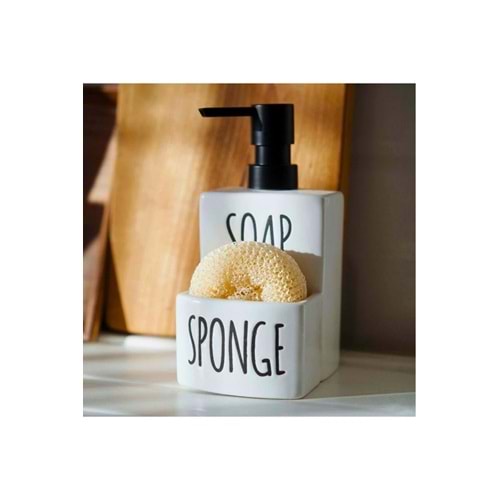 Soap Sponge Sıvı Sabunluk ve Süngerlik