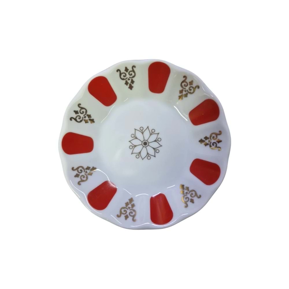 Porselen Çay Tabağı 6'lı Set