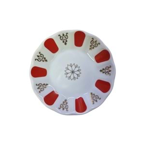 Porselen Çay Tabağı 6'lı Set